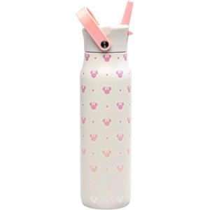 imageZak Designs Disney Lilo ampamp Stitch Harmony Water Bottle for Travel or At Home 32oz Stainless Steel is LeakProof When Closed and Vacuum Insulated with Straw Lid Carry Handle and 3D ArtworkDisney Minnie Mouse