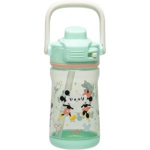 imageZak Designs Disney Princess Beacon Kid Water Bottle for Travel 12oz Plastic is Durable and LeakProof with Liquid Lock Spout Carry Handle Protective Base Ariel Cinderella Moana Rapunzel TianaMickey Mouse  Minnie Mouse