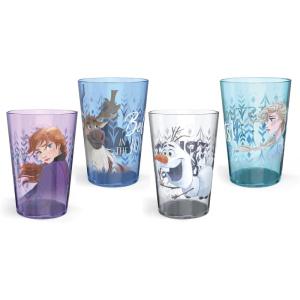 imageZak Designs Marvel SpiderMan Nesting Tumbler Set for At Home 145oz NonBPA Plastic Cups 4Pack Spidey and His Amazing FriendsAnna  Elsa  Olaf