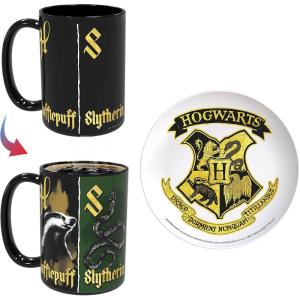 imageZak Designs Minions The Rise of Gru Ceramic Latte Mug and Plate for Coffee Tea Breakfast or Dessert with Travel Mug Lid 2Piece Set17 Fluid OuncesHarry Potter Hogwarts