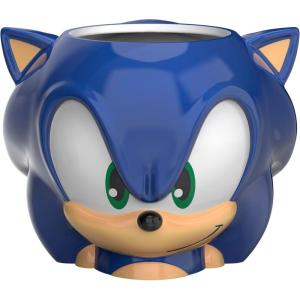 imageZak Designs Minions The Rise of Gru Ceramic Latte Mug and Plate for Coffee Tea Breakfast or Dessert with Travel Mug Lid 2Piece Set17 Fluid OuncesSonic the Hedgehog