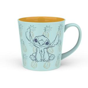 imageZak Designs Minions The Rise of Gru Ceramic Latte Mug and Plate for Coffee Tea Breakfast or Dessert with Travel Mug Lid 2Piece Set17 Fluid OuncesStitch