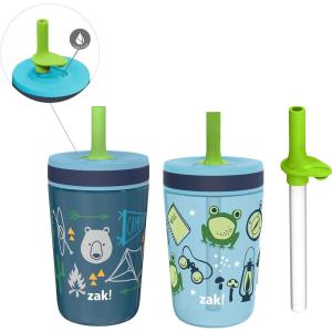 imageZak Designs Spidey and His Amazing Friends Kelso Tumbler Set LeakProof ScrewOn Lid with Straw Bundle for Kids Includes Plastic and Stainless Steel Cups with Bonus Sipper 3pc Set NonBPACampout and Camping