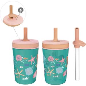 imageZak Designs Spidey and His Amazing Friends Kelso Tumbler Set LeakProof ScrewOn Lid with Straw Bundle for Kids Includes Plastic and Stainless Steel Cups with Bonus Sipper 3pc Set NonBPAShells