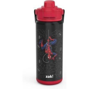imagezak Beacon Insulated Bottle Sonic the Hedgehog  20 oz  Durable Stainless Steel  DoubleWall Vacuum Insulation Silicone Spout ampamp PushButton LeakProof Lid  Dishwasher SafeSpiderMan