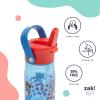 imageZak Designs Harmony Hello Kitty 20oz Water Bottle for Travel or At Home Recycled Stainless Steel is LeakProof When Closed and Vacuum Insulated with Straw Lid and Carry HandleSonic the Hedgehog