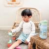 imageZak Designs Harmony Hello Kitty 20oz Water Bottle for Travel or At Home Recycled Stainless Steel is LeakProof When Closed and Vacuum Insulated with Straw Lid and Carry HandleBluey Bluey  Bingo  Muffin