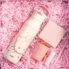 imageZak Designs Harmony Water Bottle for Travel or At Home 32oz Stainless Steel is LeakProof When Closed and Vacuum Insulated with Straw Lid and Carry Handle Provence BlueHello Kitty