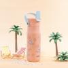 imageZak Designs Harmony Water Bottle Benefiting St Jude For Travel or At Home 32oz Stainless Steel is LeakProof When Closed and Vacuum Insulated with Straw Lid and Carry Handle Purple OmbreDisneys Stitch