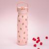 imageZak Designs Harmony Water Bottle Benefiting St Jude For Travel or At Home 32oz Stainless Steel is LeakProof When Closed and Vacuum Insulated with Straw Lid and Carry Handle Purple OmbreSt Jude Strawberry