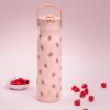 imageZak Designs Harmony Water Bottle Benefiting St Jude For Travel or At Home 32oz Stainless Steel is LeakProof When Closed and Vacuum Insulated with Straw Lid and Carry Handle Purple OmbreSt Jude Strawberry