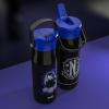 imageZak Designs Harmony Water Bottle Benefiting St Jude For Travel or At Home 32oz Stainless Steel is LeakProof When Closed and Vacuum Insulated with Straw Lid and Carry Handle Purple OmbreWednesday Addams