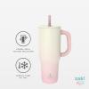 imageZak Designs Sutton Travel Tumbler Benefiting St Jude For On the Go 40oz Stainless Steel with Vacuum Insulation Silicone Straw and Carry Handle for Cold Drinks HopeSt Jude Hope