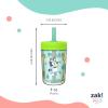 imageZak Designs Bluey Capri Toddler Tumbler For Travel or At Home 10oz 2Pack Durable Plastic Sippy Cups With Handle and LeakProof Design are Perfect For Kids Bluey and BingoBluey 9oz