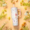 imageZak Designs Harry Potter Sutton Travel Tumbler for On the Go 30oz Stainless Steel with Vacuum Insulation Silicone Straw and Carry Handle for Cold Drinks HogwartsWinnie the Pooh