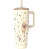 imageZak Designs Harry Potter Sutton Travel Tumbler for On the Go 30oz Stainless Steel with Vacuum Insulation Silicone Straw and Carry Handle for Cold Drinks HogwartsWinnie the Pooh