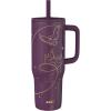 imageZak Designs Harry Potter Sutton Travel Tumbler for On the Go 30oz Stainless Steel with Vacuum Insulation Silicone Straw and Carry Handle for Cold Drinks HogwartsHarry Potter