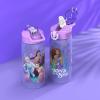 imageZak Designs Disney The Little Mermaid 2023 Kids Water Bottle For School or Travel 25oz Durable Plastic with PopUp Antimicrobial Spout and Cover Handle and LeakProof Ariel Sisters of the Sea