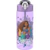 imageZak Designs Disney The Little Mermaid 2023 Kids Water Bottle For School or Travel 25oz Durable Plastic with PopUp Antimicrobial Spout and Cover Handle and LeakProof Ariel Sisters of the Sea