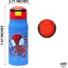 image:imageZak Designs Star Wars DoubleWall Vacuum Insulated 188 Stainless Steel Kids Mesa Water Bottle with FlipUp Straw Spout and Locking Spout Cover Durable Cup for Sports or Travel 135 ozThe ChildSpidey And His Amazing Friends
