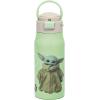 image:imageZak Designs Star Wars DoubleWall Vacuum Insulated 188 Stainless Steel Kids Mesa Water Bottle with FlipUp Straw Spout and Locking Spout Cover Durable Cup for Sports or Travel 135 ozThe ChildBaby YodaThe ChildGrogu