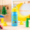 image:imageZak Designs Star Wars DoubleWall Vacuum Insulated 188 Stainless Steel Kids Mesa Water Bottle with FlipUp Straw Spout and Locking Spout Cover Durable Cup for Sports or Travel 135 ozThe ChildCoComelon