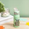 image:imageZak Designs Star Wars DoubleWall Vacuum Insulated 188 Stainless Steel Kids Mesa Water Bottle with FlipUp Straw Spout and Locking Spout Cover Durable Cup for Sports or Travel 135 ozThe ChildBaby YodaThe ChildGrogu