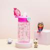 image:imageZak Designs Disney Mickey Mouse Sage Kids Water Bottle For School or Travel 16oz Durable Plastic Water Bottle With Straw Handle and LeakProof PopUp Spout Cover Clubhouse CrewGabbys Dollhouse Pandy Paws