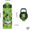 image:imageZak Designs Disney Mickey Mouse Sage Kids Water Bottle For School or Travel 16oz Durable Plastic Water Bottle With Straw Handle and LeakProof PopUp Spout Cover Clubhouse CrewMinecraft