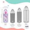 image:imageZak Designs Disney Mickey Mouse Sage Kids Water Bottle For School or Travel 16oz Durable Plastic Water Bottle With Straw Handle and LeakProof PopUp Spout Cover Clubhouse CrewHello Kitty
