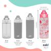 image:imageZak Designs Disney Mickey Mouse Sage Kids Water Bottle For School or Travel 16oz Durable Plastic Water Bottle With Straw Handle and LeakProof PopUp Spout Cover Clubhouse CrewHello Kitty