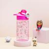 image:imageZak Designs Disney Mickey Mouse Sage Kids Water Bottle For School or Travel 16oz Durable Plastic Water Bottle With Straw Handle and LeakProof PopUp Spout Cover Clubhouse CrewGabbys Dollhouse Pandy Paws