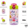 image:imageZak Designs Disney Mickey Mouse Sage Kids Water Bottle For School or Travel 16oz Durable Plastic Water Bottle With Straw Handle and LeakProof PopUp Spout Cover Clubhouse CrewPeppa Pig