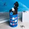 image:imageZak Designs Disney Mickey Mouse Sage Kids Water Bottle For School or Travel 16oz Durable Plastic Water Bottle With Straw Handle and LeakProof PopUp Spout Cover Clubhouse CrewSpidey Spidey and His Amazing Friends
