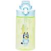 image:imageZak Designs Disney Mickey Mouse Sage Kids Water Bottle For School or Travel 16oz Durable Plastic Water Bottle With Straw Handle and LeakProof PopUp Spout Cover Clubhouse CrewBluey Bluey  Bingo