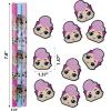 image:imageZak Designs Disney Princess 78 Reusable Plastic Straw Bundle for Kids Hydration Includes Fun Drink Sippers and Removable Character Medallion Decorations PRYOV920LOSAV920