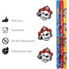 image:imageZak Designs Disney Princess 78 Reusable Plastic Straw Bundle for Kids Hydration Includes Fun Drink Sippers and Removable Character Medallion Decorations PRYOV920PWPTV920