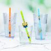 image:imageZak Designs Disney Princess 78 Reusable Plastic Straw Bundle for Kids Hydration Includes Fun Drink Sippers and Removable Character Medallion Decorations PRYOV920DSMSV920