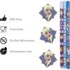 image:imageZak Designs Disney Princess 78 Reusable Plastic Straw Bundle for Kids Hydration Includes Fun Drink Sippers and Removable Character Medallion Decorations PRYOV920FRZHV920