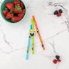 image:imageZak Designs Disney Princess 78 Reusable Plastic Straw Bundle for Kids Hydration Includes Fun Drink Sippers and Removable Character Medallion Decorations PRYOV920DSMSV920
