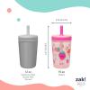 image:imageZak Designs Disney Pixar Toy Story Kelso Toddler Tumblers For Travel or At Home 15oz 2Pack Durable Plastic Sippy Cups With LeakProof Design is Perfect For Kids Woody Buzz amp FriendsSweet Berry  Lemon Zest