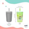 image:imageZak Designs Disney Pixar Toy Story Kelso Toddler Tumblers For Travel or At Home 15oz 2Pack Durable Plastic Sippy Cups With LeakProof Design is Perfect For Kids Woody Buzz amp FriendsPaw Patrol