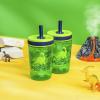 image:imageZak Designs Disney Pixar Toy Story Kelso Toddler Tumblers For Travel or At Home 15oz 2Pack Durable Plastic Sippy Cups With LeakProof Design is Perfect For Kids Woody Buzz amp FriendsDino Camo