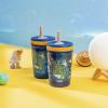 image:imageZak Designs Disney Pixar Toy Story Kelso Toddler Tumblers For Travel or At Home 15oz 2Pack Durable Plastic Sippy Cups With LeakProof Design is Perfect For Kids Woody Buzz amp FriendsSpace