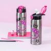 image:imageZak Designs KPop Demon Hunters Sage Kids Water Bottle For School or Travel 19oz Stainless Steel Water Bottle With Straw Handle and LeakProof PopUp Spout Cover Rumi Mira ZoeyHello Kitty