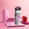 image:imageZak Designs KPop Demon Hunters Sage Kids Water Bottle For School or Travel 19oz Stainless Steel Water Bottle With Straw Handle and LeakProof PopUp Spout Cover Rumi Mira ZoeyHello Kitty