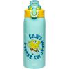 image:imageZak Designs KPop Demon Hunters Sage Kids Water Bottle For School or Travel 19oz Stainless Steel Water Bottle With Straw Handle and LeakProof PopUp Spout Cover Rumi Mira ZoeySpongeBob and Patrick