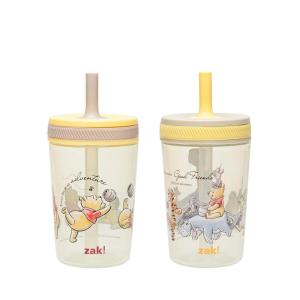 image:imageZak Designs Disney Pixar Toy Story Kelso Toddler Tumblers For Travel or At Home 15oz 2Pack Durable Plastic Sippy Cups With LeakProof Design is Perfect For Kids Woody Buzz amp FriendsDisney Winnie the Pooh