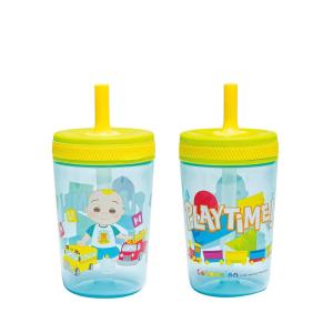 image:imageZak Designs Disney Pixar Toy Story Kelso Toddler Tumblers For Travel or At Home 15oz 2Pack Durable Plastic Sippy Cups With LeakProof Design is Perfect For Kids Woody Buzz amp FriendsCocomelon