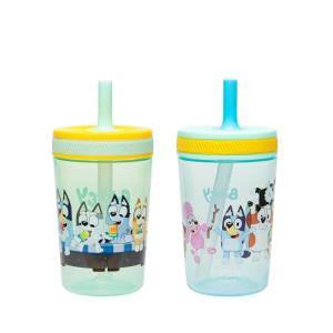 image:imageZak Designs Disney Pixar Toy Story Kelso Toddler Tumblers For Travel or At Home 15oz 2Pack Durable Plastic Sippy Cups With LeakProof Design is Perfect For Kids Woody Buzz amp FriendsBluey  Friends